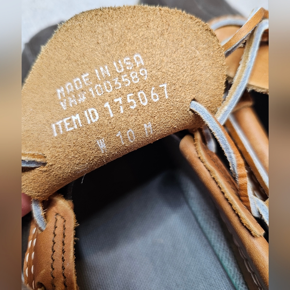 L.L.Bean Leather Rubber Mocs - Picture 8 of 15